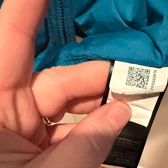 The North Face Kids Teal Puffer Jacket